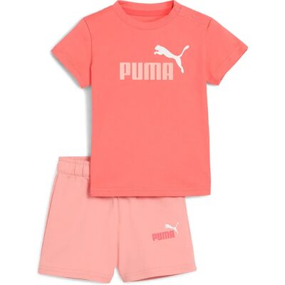Puma Ensemble Minicats Ess Peach Frost 2-4 Mois Garçon,Fille - Publicité Puma Ensemble Minicats Ess Peach Frost 2-4 Mois Garçon,Fille - Publicité