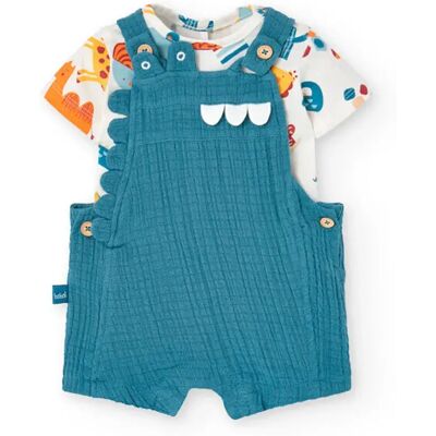 Boboli Ensemble à Manches Courtes Knit Combined Animal Print 1 Mois Garçon,Fille - Publicité Boboli Ensemble à Manches Courtes Knit Combined Animal Print 1 Mois Garçon,Fille - Publicité