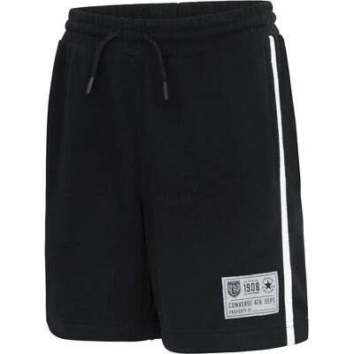 Converse Kids Short Retro Side Stripe Black 13-15 Années Garçon - Publicité Converse Kids Short Retro Side Stripe Black 13-15 Années Garçon - Publicité