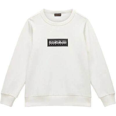 Napapijri Sweat-shirt Chamois Summer White Heron 10 Années Garçon,Fille - Publicité Napapijri Sweat-shirt Chamois Summer White Heron 10 Années Garçon,Fille - Publicité