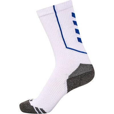 Hummel Chaussettes Courtes Pro Training Low White / True Blue EU 35-38 - Publicité Hummel Chaussettes Courtes Pro Training Low White / True Blue EU 35-38 - Publicité