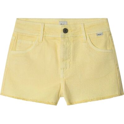 Pepe Jeans Short Ofra Sorbet Lemon Yellow 12 Années Garçon,Fille - Publicité Pepe Jeans Short Ofra Sorbet Lemon Yellow 12 Années Garçon,Fille - Publicité