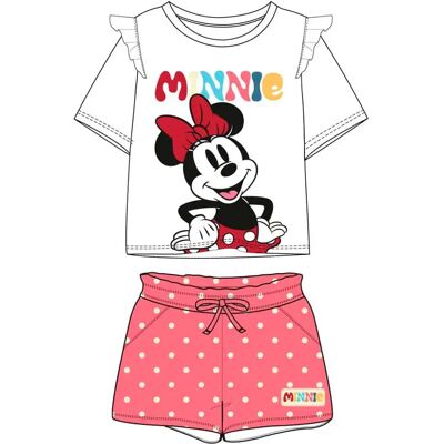 Cerda Disney Ensemble à Manches Courtes Minnie Coral 5 Années - Publicité Cerda Disney Ensemble à Manches Courtes Minnie Coral 5 Années - Publicité