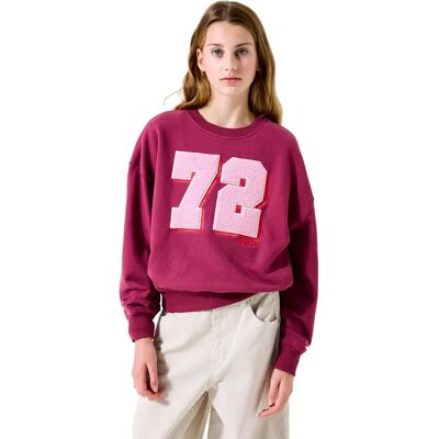 Garcia Sweat-shirt I52660 Plum Rose 8-9 Années Fille - Publicité Garcia Sweat-shirt I52660 Plum Rose 8-9 Années Fille - Publicité