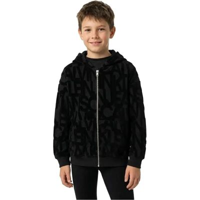 Calvin Klein Sweat-shirt à Zip Ib0ib02461 Black 4 Années Garçon,Fille - Publicité Calvin Klein Sweat-shirt à Zip Ib0ib02461 Black 4 Années Garçon,Fille - Publicité
