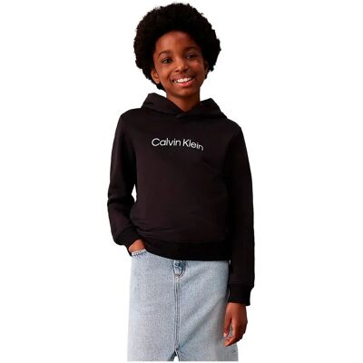 Calvin Klein Sweat à Capuche Iu0iu00679 Black 8 Années Garçon,Fille - Publicité Calvin Klein Sweat à Capuche Iu0iu00679 Black 8 Années Garçon,Fille - Publicité