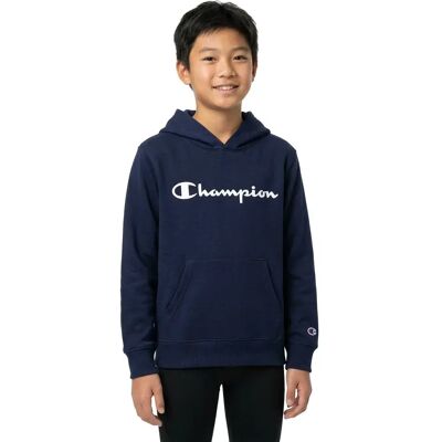 Champion Sweat à Capuche 305358 Blue 5-6 Années Garçon,Fille - Publicité Champion Sweat à Capuche 305358 Blue 5-6 Années Garçon,Fille - Publicité