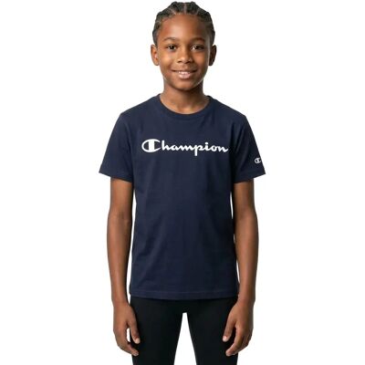 Champion T-shirt à Manches Courtes 305365 Black 11-12 Années Garçon,Fille - Publicité Champion T-shirt à Manches Courtes 305365 Black 11-12 Années Garçon,Fille - Publicité