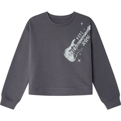 Pepe Jeans Sweat-shirt Alanis Shaded Grey 14 Années Fille - Publicité Pepe Jeans Sweat-shirt Alanis Shaded Grey 14 Années Fille - Publicité