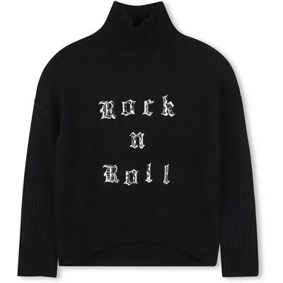 Zadig & Voltaire Sweat-shirt X60517 Black 6 Années Fille - Publicité Zadig & Voltaire Sweat-shirt X60517 Black 6 Années Fille - Publicité