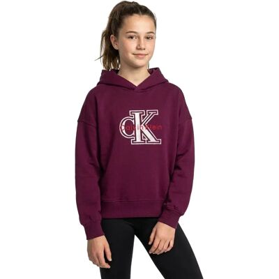Calvin Klein Sweat à Capuche Ig0ig03068 Polar Fig 8 Années Fille - Publicité Calvin Klein Sweat à Capuche Ig0ig03068 Polar Fig 8 Années Fille - Publicité