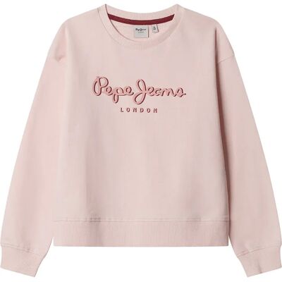 Pepe Jeans Sweat-shirt Gab Soft Pink 10 Années Fille - Publicité Pepe Jeans Sweat-shirt Gab Soft Pink 10 Années Fille - Publicité