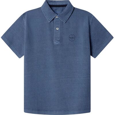 Pepe Jeans Polo à Manches Courtes Logan Beat Blue 12 Années Garçon - Publicité Pepe Jeans Polo à Manches Courtes Logan Beat Blue 12 Années Garçon - Publicité