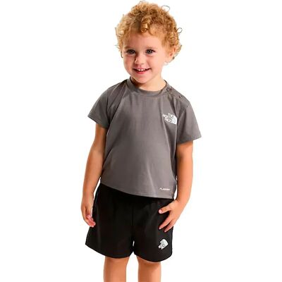 The North Face Ensemble à Manches Courtes 24/7 Baby Smoked Pearl / TNF Black 12-18 Mois Garçon,Fille - Publicité The North Face Ensemble à Manches Courtes 24/7 Baby Smoked Pearl / TNF Black 12-18 Mois Garçon,Fille - Publicité