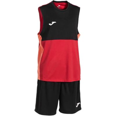 Joma Ensemble Kids Camp Red / Black 6-7 Années - Publicité Joma Ensemble Kids Camp Red / Black 6-7 Années - Publicité
