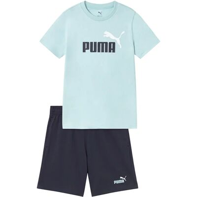 Puma Ensemble à Manches Courtes Ess 2 Color Nº1 Logo Fresh Water 11-12 Années Garçon,Fille - Publicité Puma Ensemble à Manches Courtes Ess 2 Color Nº1 Logo Fresh Water 11-12 Années Garçon,Fille - Publicité