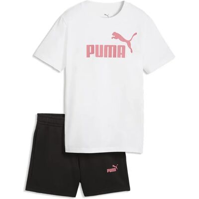 Puma Ensemble Ess Nº1 Logo Puma White / Wild Pink 13-14 Années Fille - Publicité Puma Ensemble Ess Nº1 Logo Puma White / Wild Pink 13-14 Années Fille - Publicité