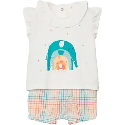 Boboli Ensemble 153032 Chemical White 12 Mois - Publicité Boboli Ensemble 153032 Chemical White 12 Mois - Publicité