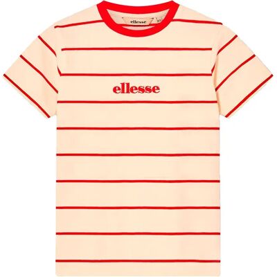 Ellesse T-shirt à Manches Courtes Talamone Off White/Red 10-11 Années Garçon,Fille - Publicité Ellesse T-shirt à Manches Courtes Talamone Off White/Red 10-11 Années Garçon,Fille - Publicité