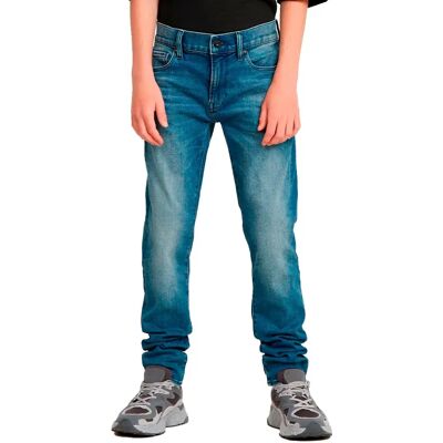 G-star Jean 3301 Slim Fit Faded Cascade 6 Années Garçon - Publicité G-star Jean 3301 Slim Fit Faded Cascade 6 Années Garçon - Publicité
