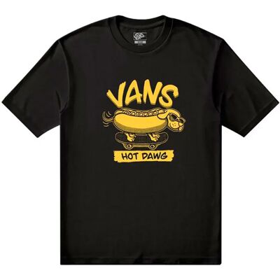 Vans T-shirt à Manches Courtes Hot Dawg Black 7 Années Garçon,Fille - Publicité Vans T-shirt à Manches Courtes Hot Dawg Black 7 Années Garçon,Fille - Publicité