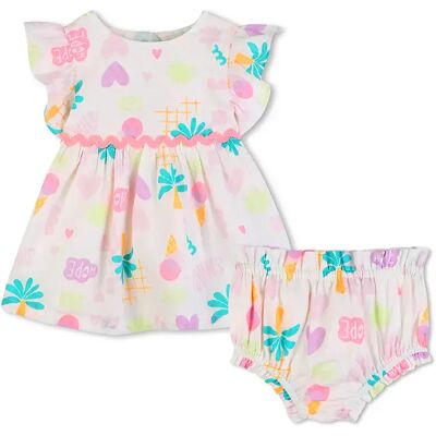 Billieblush Ensemble U21781 Ivory 12 Mois Fille - Publicité Billieblush Ensemble U21781 Ivory 12 Mois Fille - Publicité