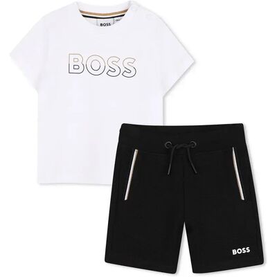 Boss Ensemble J52846 Black 18 Mois Garçon - Publicité Boss Ensemble J52846 Black 18 Mois Garçon - Publicité