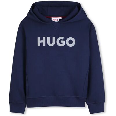 Hugo Sweat à Capuche G01007 Marine 10 Années Garçon - Publicité Hugo Sweat à Capuche G01007 Marine 10 Années Garçon - Publicité
