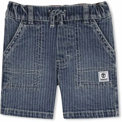 Timberland Short T60878 Denim Blue 9 Mois Garçon - Publicité Timberland Short T60878 Denim Blue 9 Mois Garçon - Publicité