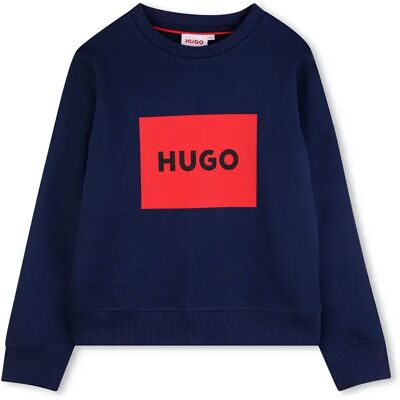 Hugo Sweat-shirt G01184 Marine 10 Années Garçon - Publicité Hugo Sweat-shirt G01184 Marine 10 Années Garçon - Publicité