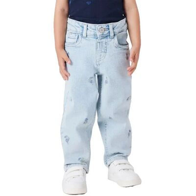 Name It Jean Bella Mom Emb Light Blue Denim / Flower Embroidery 5 Années - Publicité Name It Jean Bella Mom Emb Light Blue Denim / Flower Embroidery 5 Années - Publicité