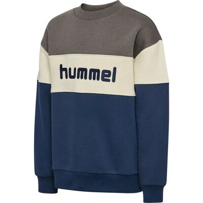 Hummel Sweat-shirt Loose Block Crewneck Silver Grey 158-164 cm Garçon,Fille - Publicité Hummel Sweat-shirt Loose Block Crewneck Silver Grey 158-164 cm Garçon,Fille - Publicité