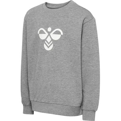 Hummel Sweat-shirt Regular Tukas Grey Melange 158-164 cm Garçon,Fille - Publicité Hummel Sweat-shirt Regular Tukas Grey Melange 158-164 cm Garçon,Fille - Publicité