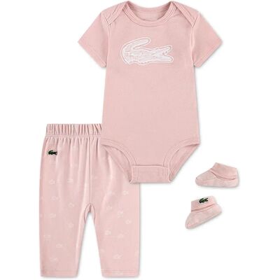 Lacoste Ensemble N46558 Nidus 6-12 Mois Garçon,Fille - Publicité Lacoste Ensemble N46558 Nidus 6-12 Mois Garçon,Fille - Publicité