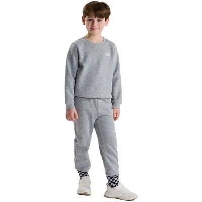 The North Face Ensemble Evolution Simple Dome TNF Pale Grey Heather 4 Années Garçon,Fille - Publicité The North Face Ensemble Evolution Simple Dome TNF Pale Grey Heather 4 Années Garçon,Fille - Publicité