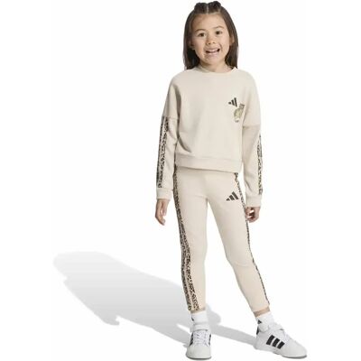 Adidas Ensemble Animal 3 Stripes Lg Crystal Linen / Multicolor / Dark Brown 12-24 Mois Fille - Publicité Adidas Ensemble Animal 3 Stripes Lg Crystal Linen / Multicolor / Dark Brown 12-24 Mois Fille - Publicité