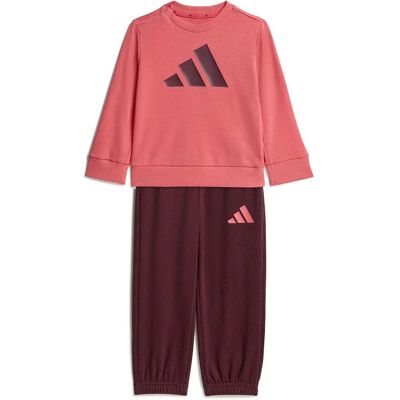 Adidas Ensemble Essentials Joggers Pure Turbo / Maroon 9-12 Mois - Publicité Adidas Ensemble Essentials Joggers Pure Turbo / Maroon 9-12 Mois - Publicité