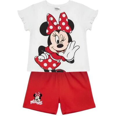 Cerda Disney Ensemble French Terry Minnie White 3 Années - Publicité Cerda Disney Ensemble French Terry Minnie White 3 Années - Publicité