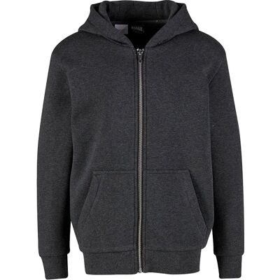 Urban Classics Sweat-shirt à Zip Uck7284 Charcoal 158-164 cm Garçon,Fille - Publicité Urban Classics Sweat-shirt à Zip Uck7284 Charcoal 158-164 cm Garçon,Fille - Publicité