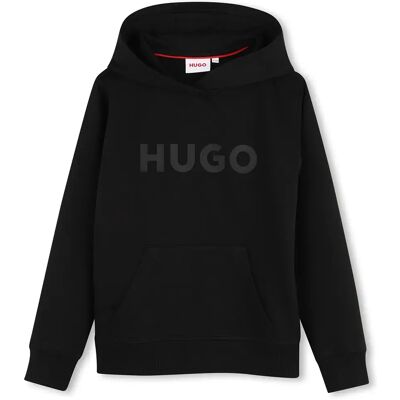 Hugo Sweat à Capuche G01231 Black 16 Années Garçon - Publicité Hugo Sweat à Capuche G01231 Black 16 Années Garçon - Publicité
