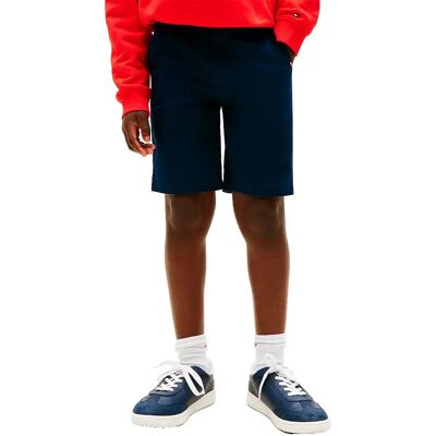 Tommy Hilfiger Shorts Chino 1985 Dark Night Navy 7 Années Garçon - Publicité Tommy Hilfiger Shorts Chino 1985 Dark Night Navy 7 Années Garçon - Publicité