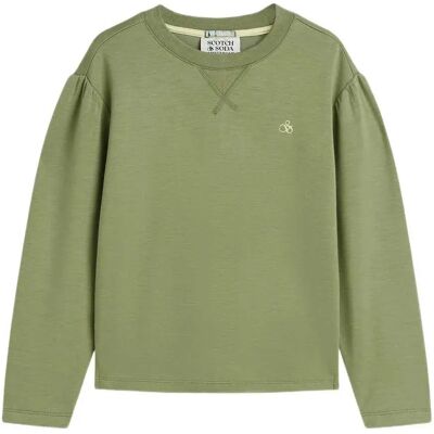 Scotch & Soda Sweat-shirt 183452 Oil Green 8 Années Fille - Publicité Scotch & Soda Sweat-shirt 183452 Oil Green 8 Années Fille - Publicité