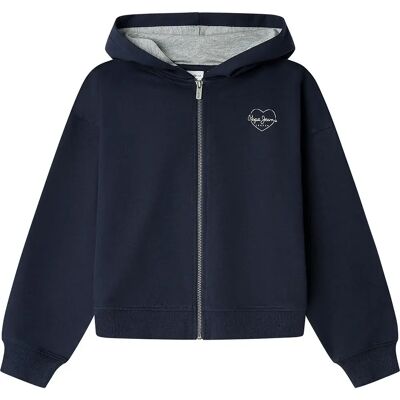 Pepe Jeans Sweat-shirt Avy Dulwich Blue 10 Années Fille - Publicité Pepe Jeans Sweat-shirt Avy Dulwich Blue 10 Années Fille - Publicité