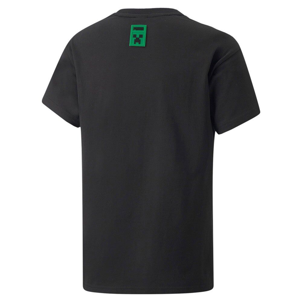 Puma Select X Minecraft Relaxed Short Sleeve T-shirt Noir 5-6 Years Garçon - Noir - Size: 5-6 Années - male