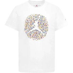 Jordan T-shirt à Manches Courtes Poolside Jumpman White 10 Années Garçon,Fille