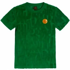 Jordan T-shirt à Manches Courtes Fuel Up Cool Down Green 14 Années Garçon,Fille
