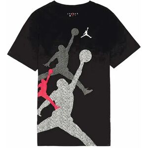 Jordan T-shirt à Manches Courtes Gradient Stacked Black 12 Années Garçon,Fille