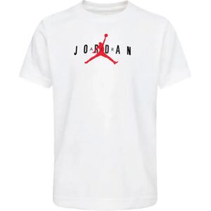 Jordan T-shirt à Manches Courtes Jumpman Graphic White 16 Années Garçon,Fille