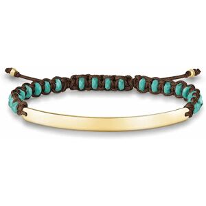 Thomas Sabo Bracelet 005689617l19v Green / Gold One Size Femme - Publicité Thomas Sabo Bracelet 005689617l19v Green / Gold One Size Femme - Publicité