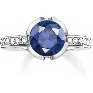 Thomas Sabo Bague 035-050-32-52 Silver / Blue One Size Femme - Publicité Thomas Sabo Bague 035-050-32-52 Silver / Blue One Size Femme - Publicité